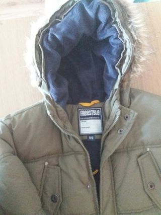 Abrigo parka Freestyle forrado 