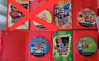 pack juegos Buzz ps2 pal españa