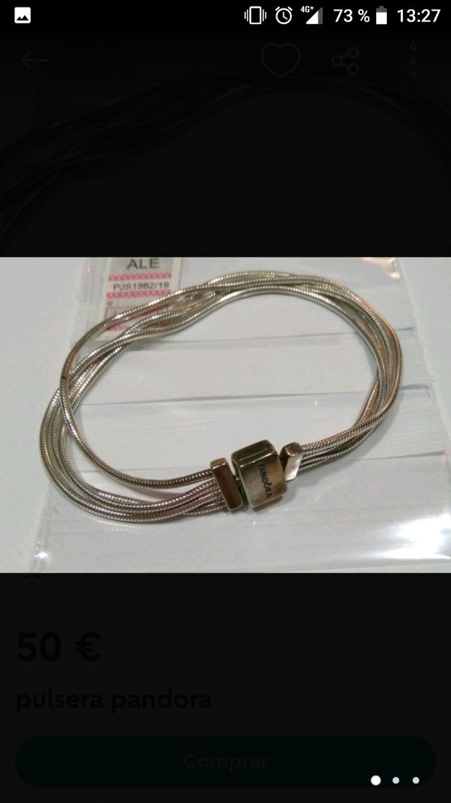 Pandora pulsera reflexión