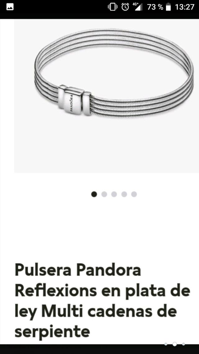 Pandora pulsera reflexión