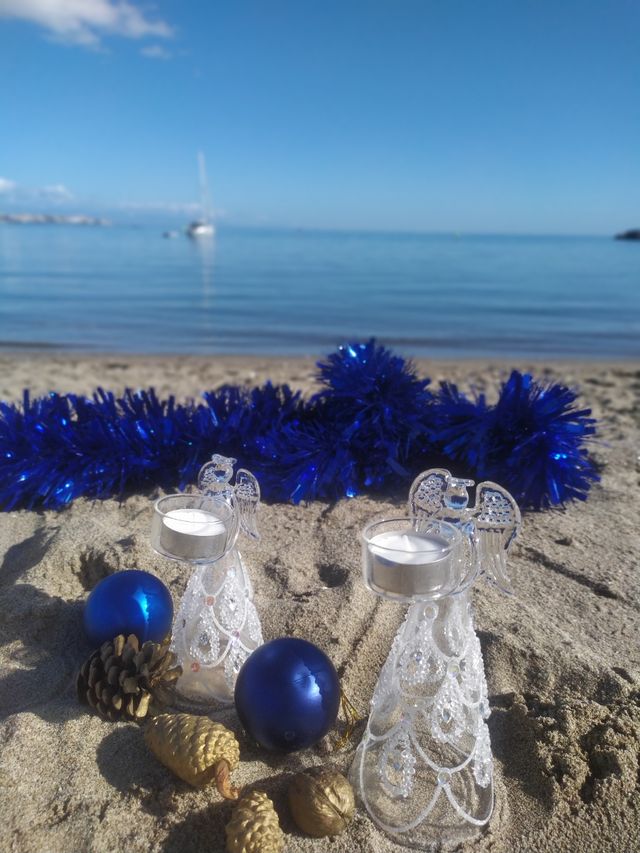 adorno navidad angel cristal regalo