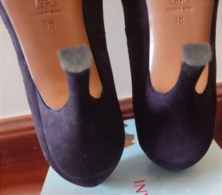 Zapatos peep toes ante Uda Medani