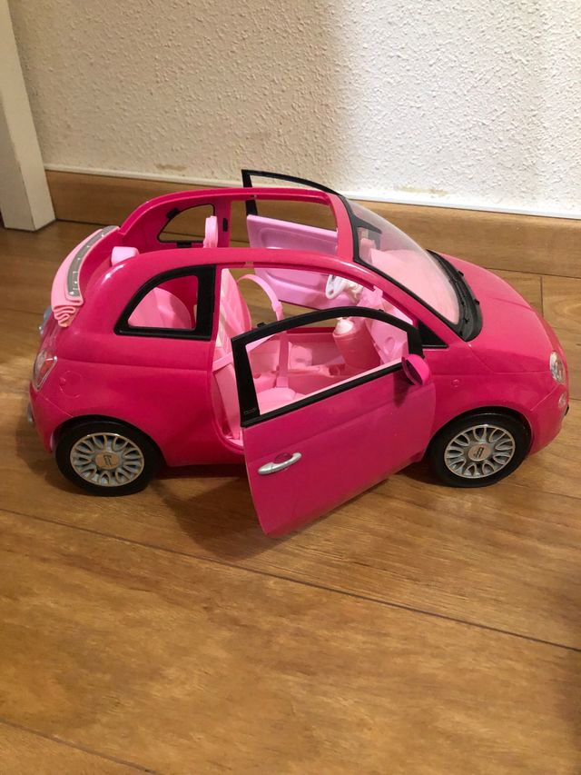 Fiat barbie descapotable rosa