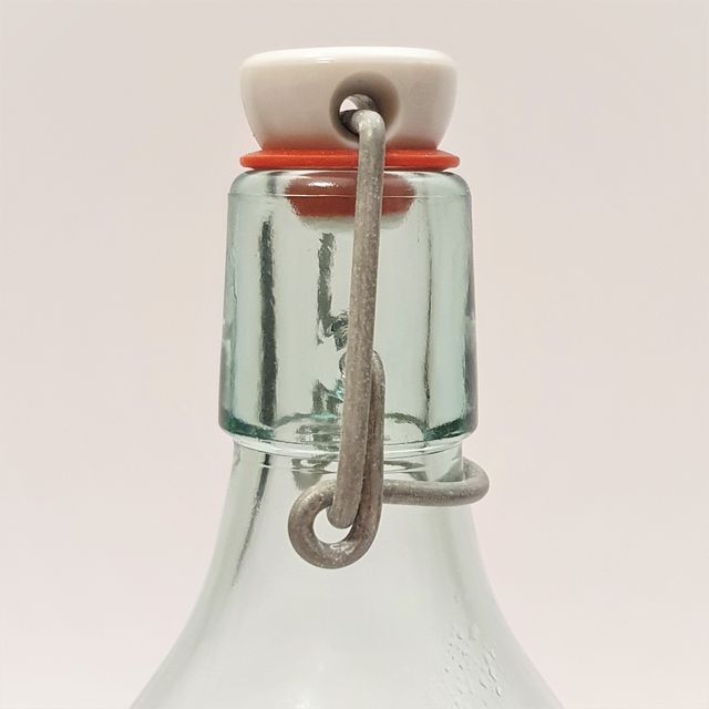 Bottiglia borraccia vetro vintage 50cl 0,5Lt