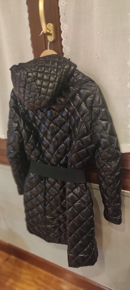 Chaqueta Moncler plumifero largo