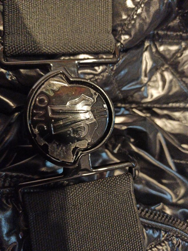 Chaqueta Moncler plumifero largo