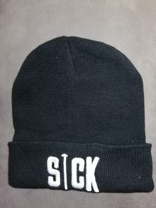 Gorro de lana negro