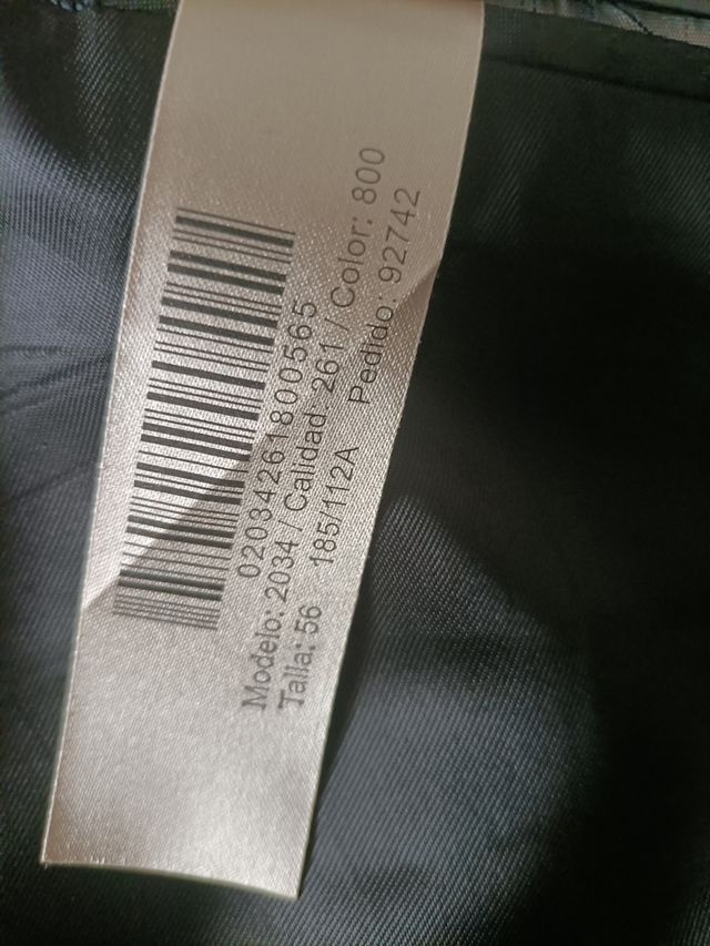 Traje de etiqueta hombre