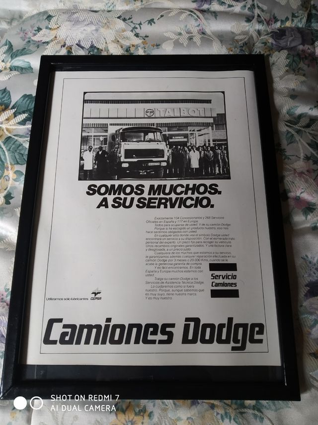 chrysler dodge cuadros