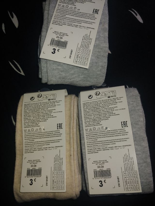 Lote de Leotardos de niña