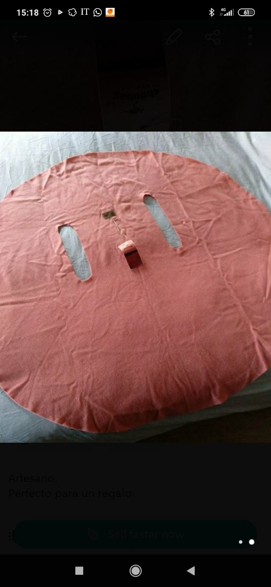 Chaleco original artesano