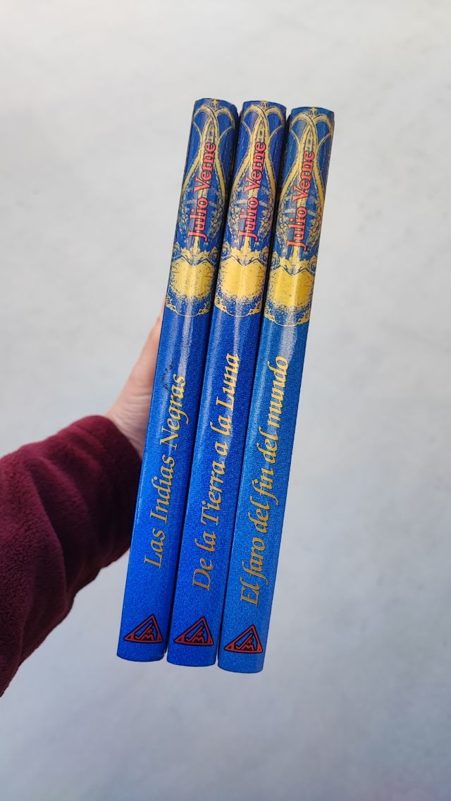 Colección 3 libros Julio Verne