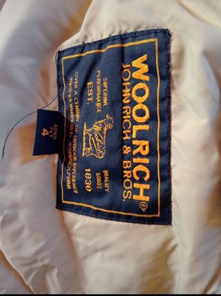 Giacca,parka,woolrich, bimbo,chaqueta
