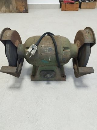 Amoladora de banco y lijadora