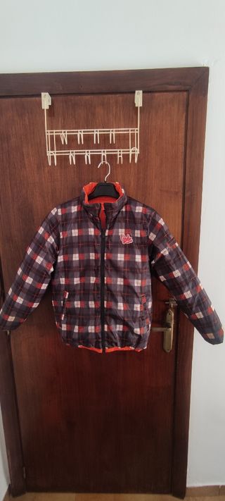 Chaqueta niño nieve doble cara