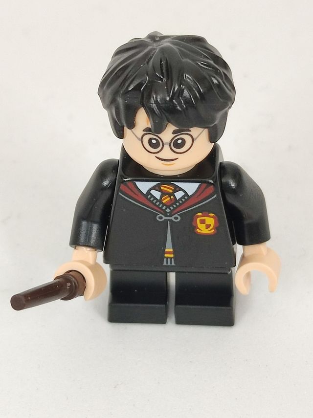 Minifigura lego original Harry Potter con sudadera