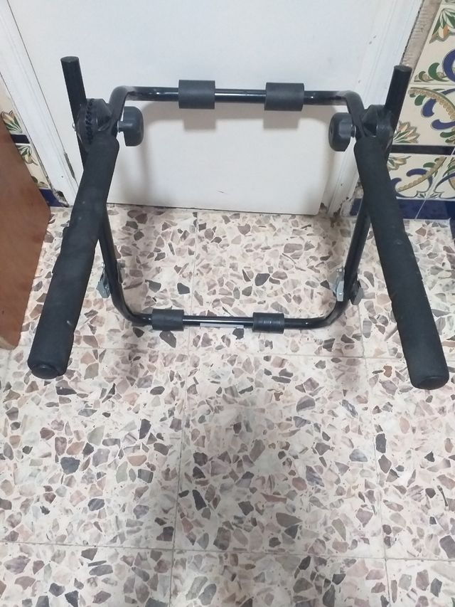 Porta bicicletas para coche y placa V20