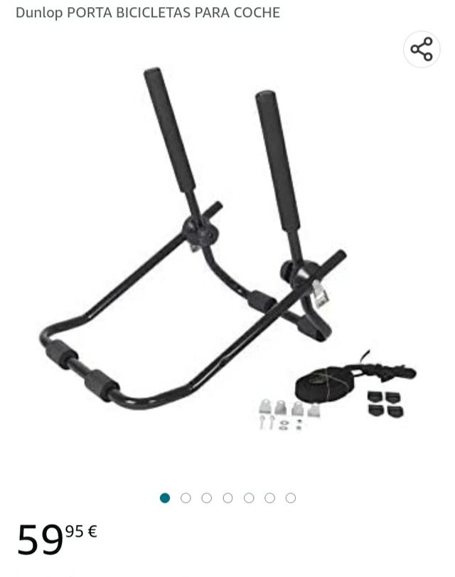 Porta bicicletas para coche y placa V20