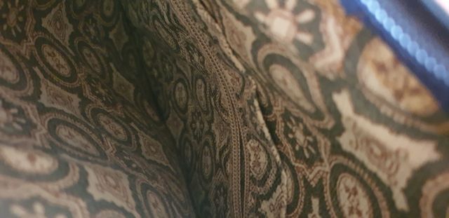 Bolso bandolera de piel azul