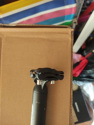 Tija retrasada para bicicleta 