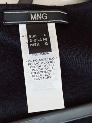 chaqueta negra fiesta Mango