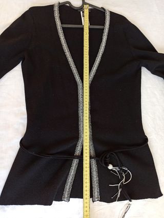 chaqueta negra fiesta Mango