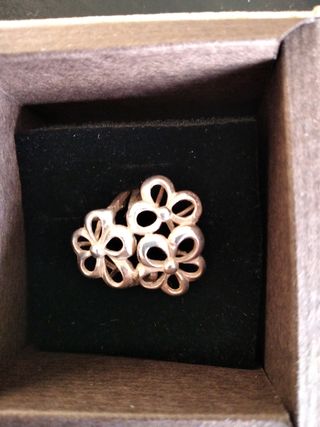 anillo de plata de ley