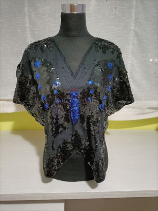 Blusa lentejuelas 