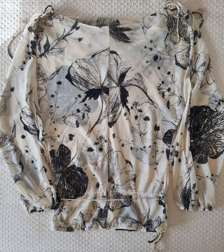 Blusa estampada Zara