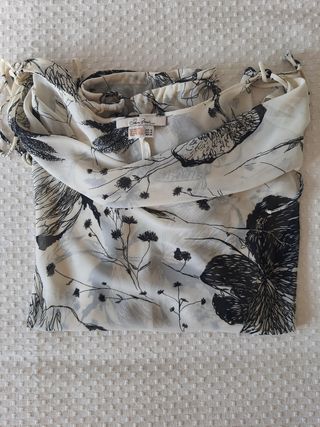 Blusa estampada Zara