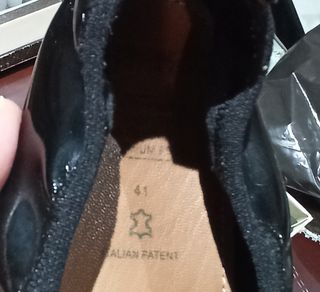 Zapatos negros charol Geox