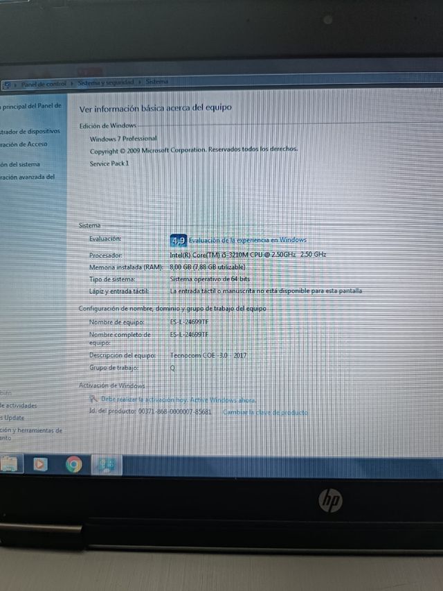 HP PROBOOK 6470b i5 3210 M/RAM 8 GB/ 300 GB