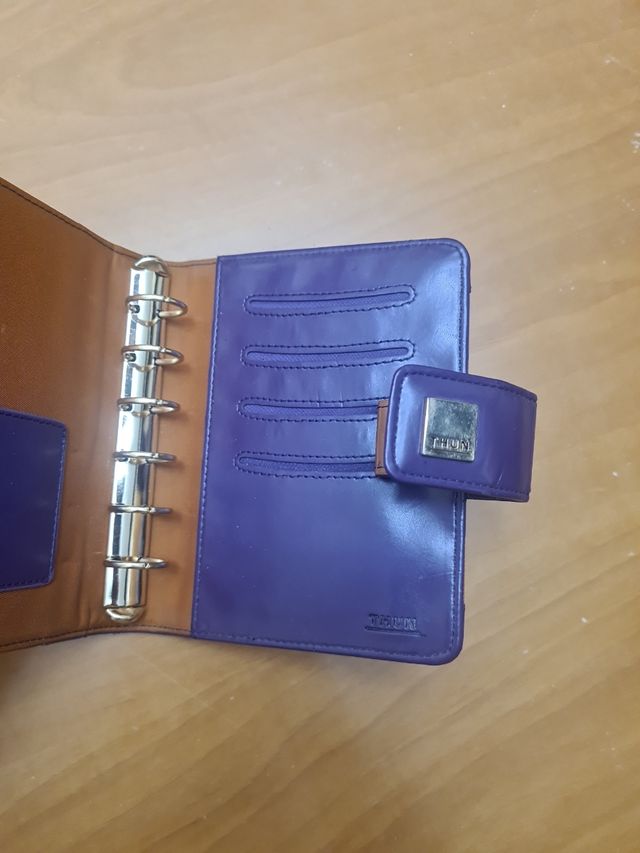 Porta agenda di Thun con anelli