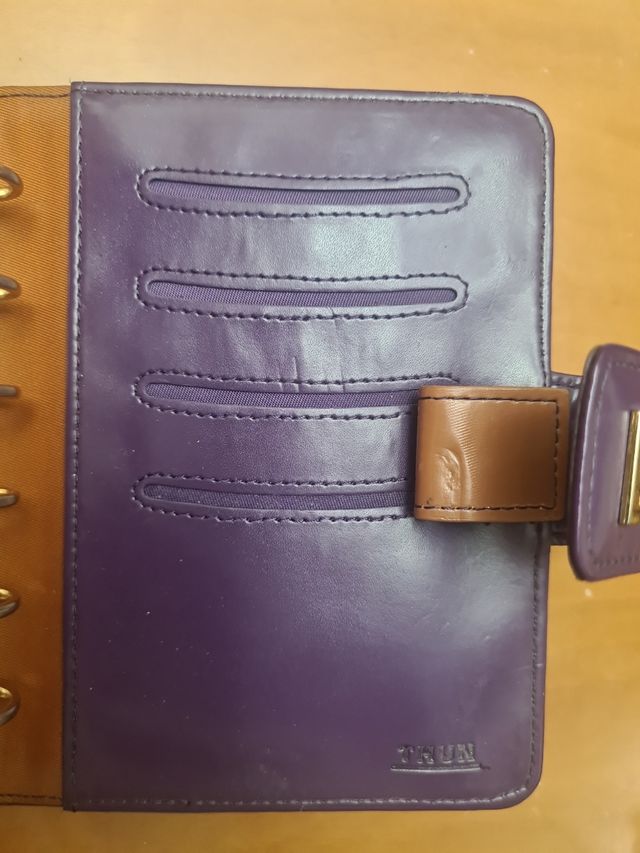 Porta agenda di Thun con anelli