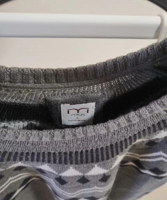 Jersey gris de invierno Milano XL