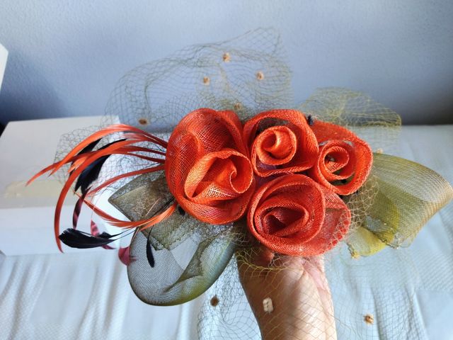 Tocado firma Patricia Buffuna