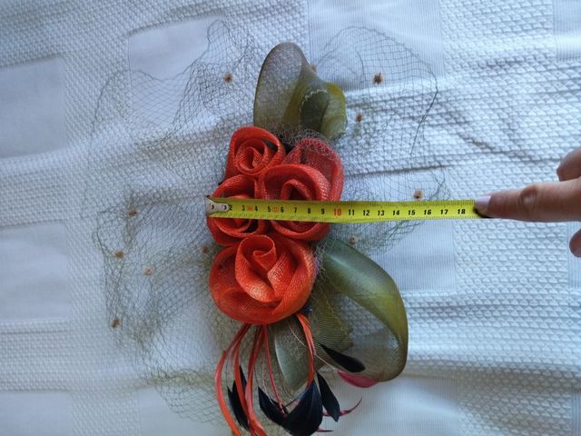 Tocado firma Patricia Buffuna