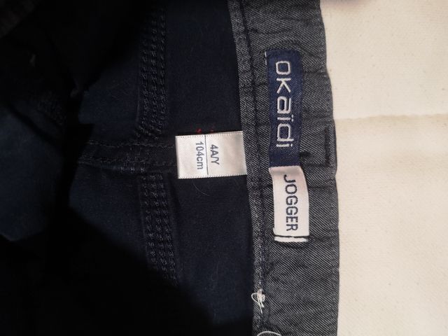 pantaloni slim fit okaidi 4 anni /104cm
