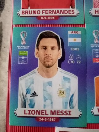 Cromo de Messi