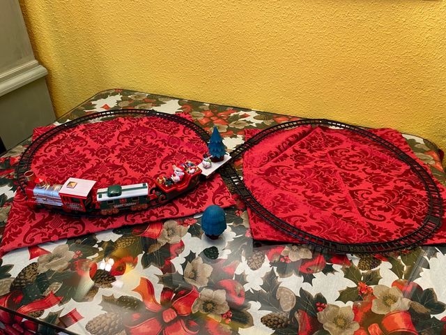 Tren eléctrico de Papa Noel