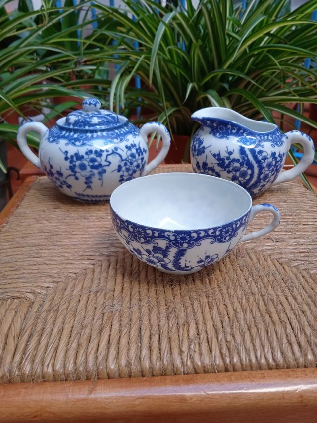 CONJUNTO DE TE SIGLO XVIII CHINO DINASTÍA LUJOSO