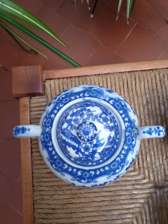 CONJUNTO DE TE SIGLO XVIII CHINO DINASTÍA LUJOSO