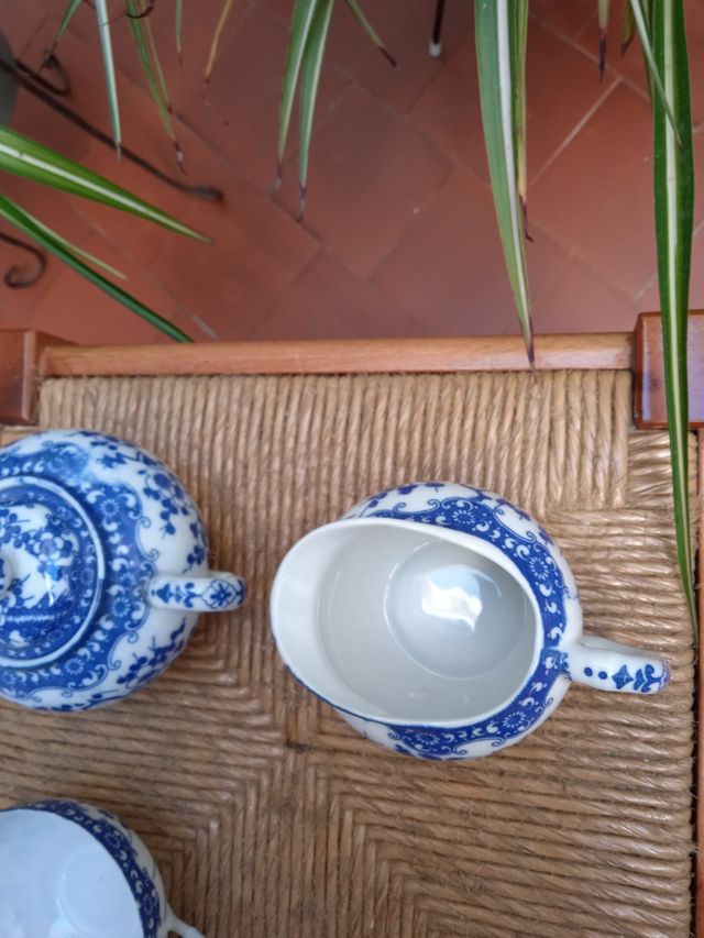 CONJUNTO DE TE SIGLO XVIII CHINO DINASTÍA LUJOSO