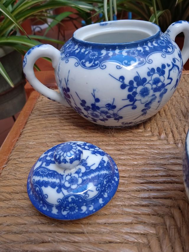 CONJUNTO DE TE SIGLO XVIII CHINO DINASTÍA LUJOSO