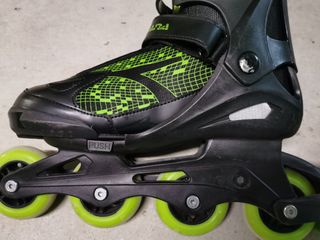 Patines en Línea + transporte y protecciones