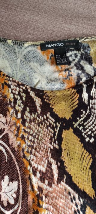 blusa colorida da Mango