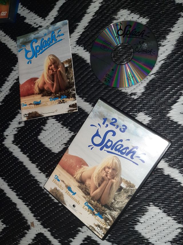 1,2,3, splash , 1.ª edición disney descatalogada 