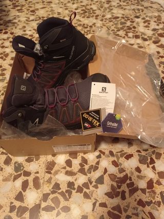 Botas Salomon Robson Mid Gtx n° 44 de segunda mano por 65 EUR en Mataró en  WALLAPOP