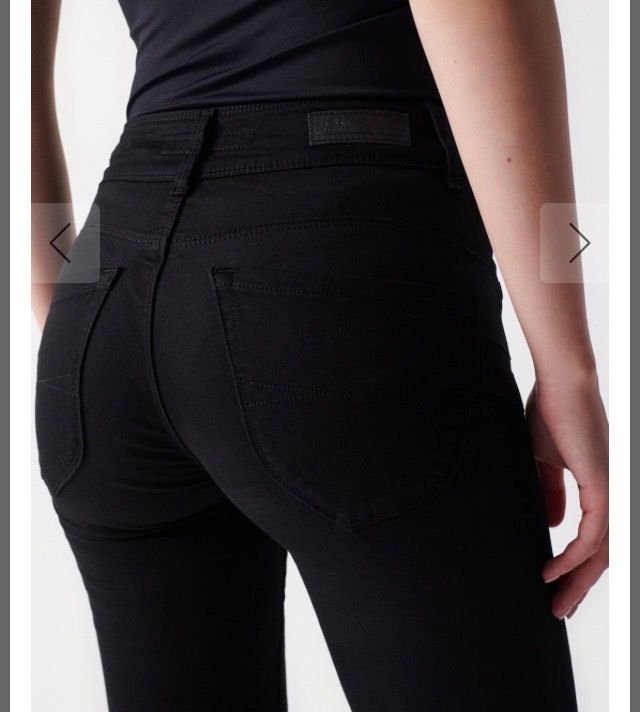 VAQUEROS PUSH IN SECRET SLIM TRUE BLACK