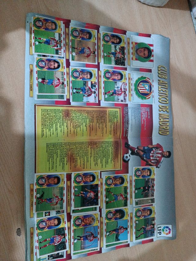 Album cromos Fútbol liga este 96 97